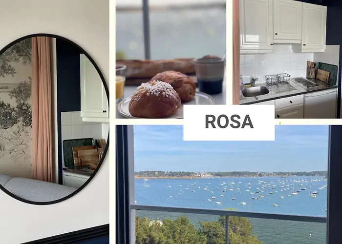 Rosa*Studio *Belle Vue Mer*Dinard*